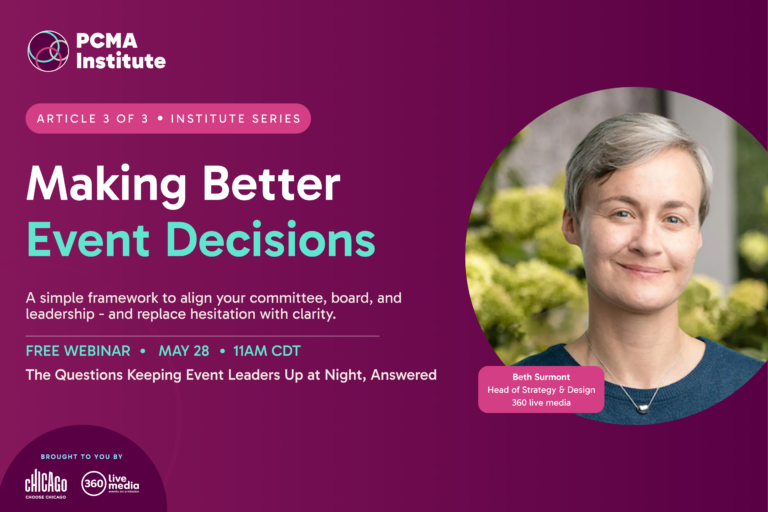 Making Better Event Decisions
