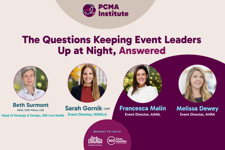 The Questions Keeping Event Leaders Up at Night, Answered